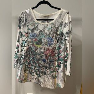 Cactus Artistic Multicolor Blouse